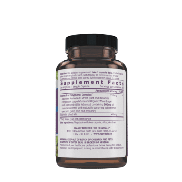 Formula Avansata Triactiv Pentru Activarea Genei Longevitatii Cu Trans-resveratrol