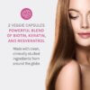 Resvitale Keratin Hair Enhance, Keratina Cu Biotina Si Resveratrol, 60 Cps