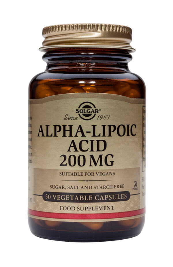 Alpha Lipoic Acid 200mg 50 caps