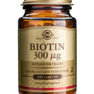 Biotin 300mcg 100 tablete