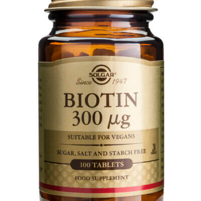 Biotin 300mcg 100 tablete