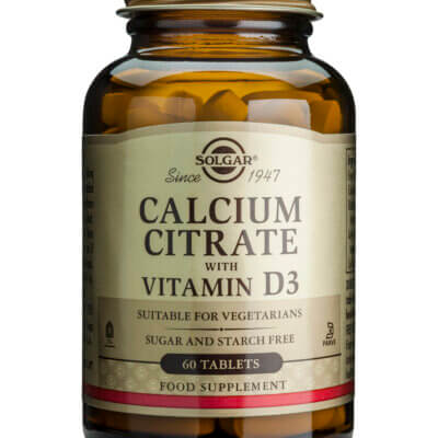 CALCIUM CITRATE 250mg cu D3 60 tablete