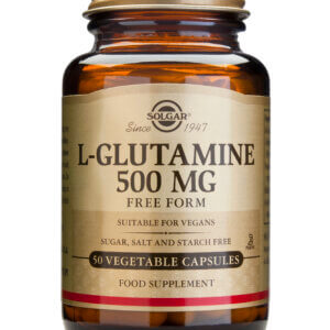 L-Glutamine 500mg 50veg caps