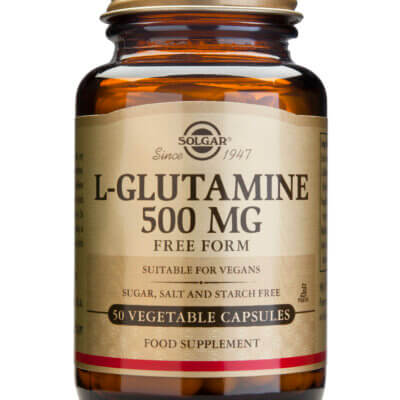 L-Glutamine 500mg 50veg caps