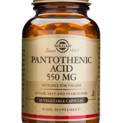 Pantothenic acid 550mg 50 capsule vegetale