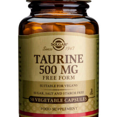 Taurine 500mg 50 veg caps