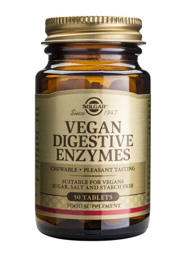 Vegan Digestive Enzymes 50 tablete