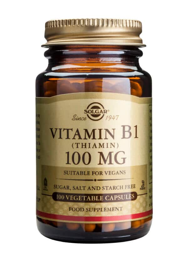 Vitamin B1 100mg 100 veg.caps.