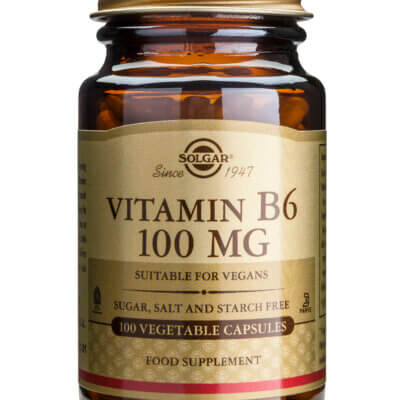 Vitamin B-6 100mg 100 veg caps