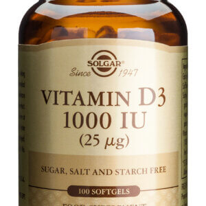 Vitamin D3 1000ui 100 softgels