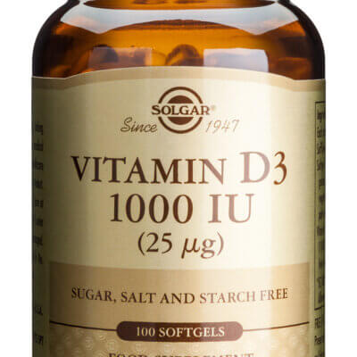 Vitamin D3 1000ui 100 softgels