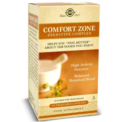 Solgar Complex digestiv Comfort Zone, 90 capsule