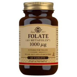 FOLATE 1000μg (METAFOLIN) tabs 60s