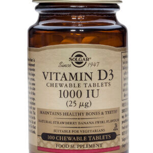 Vitamin D-3 1000 IU chewable 100 tablete