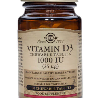 Vitamin D-3 1000 IU chewable 100 tablete