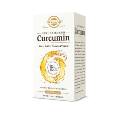 Curcumin Full Spectrum 30 capsule moi Solgar Curcumin spectru complet, 30 capsule