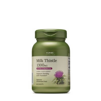 Gnc Herbal Plus Milk Thistle 1300 Mg