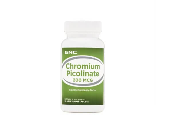 Chromium Picolinate 200 Mcg, 90 comprimate, GNC
