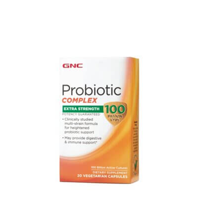 Gnc Probiotic Complex Extra Strength Multi Strain 100 Billion Cfus