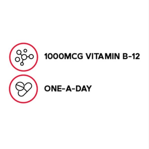 Vitamin B-12 1000 Mcg, 90 comprimate, GNC