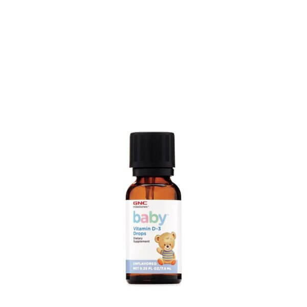 Vitamina D-3 Picaturi Pentru Bebelusi Naturala 100%  Din Lanolina