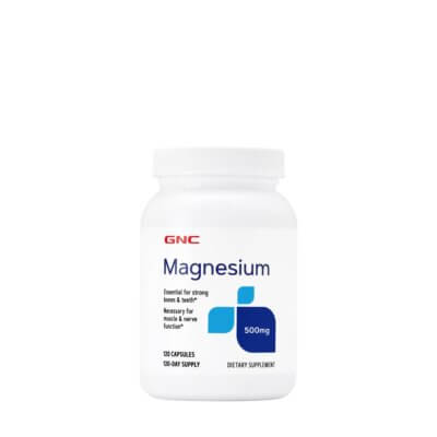 Magnesium 500 Mg, 120 Cps, GNC