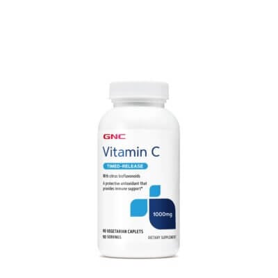 Gnc Vitamina C 1000 Mg Cu Bioflavonoide Si Eliberare Prelungita