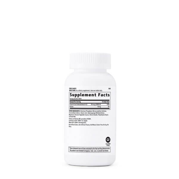 Vitamina D-3 - 50 Mcg (2000 Ui) Naturala 100% Din Lanolina