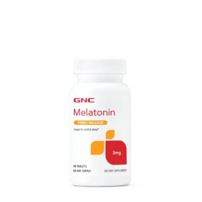Gnc Melatonina 3 Mg Cu Eliberare Prelungita