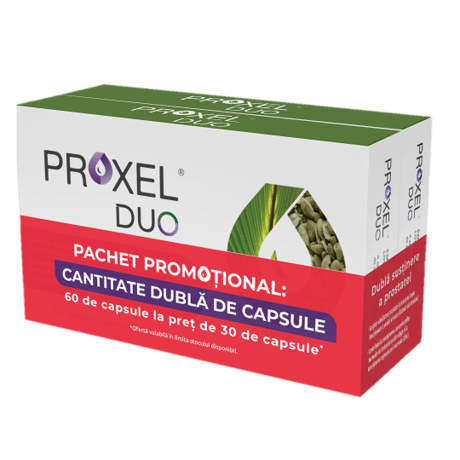 Pachet Proxel Duo, 2x30 capsule, Naturpharma