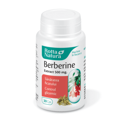 Berberina Extract Premium 500 mg., 30 cps., Rotta Natura