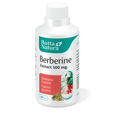 Berberina Extract Premium 500 mg., 90 cps., Rotta Natura
