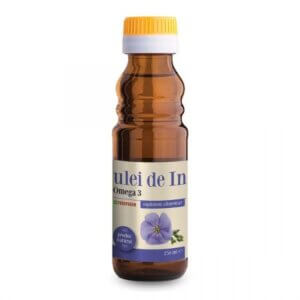 Ulei de in cu Omega‑3, 100 ml, Parapharm