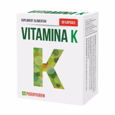 Vitamina K, 30 capsule, Parapharm