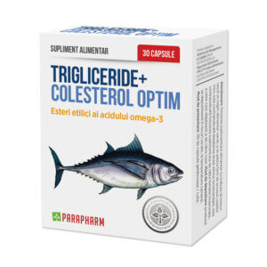 Trigliceride și Colesterol Optim, 30 capsule, Parapharm