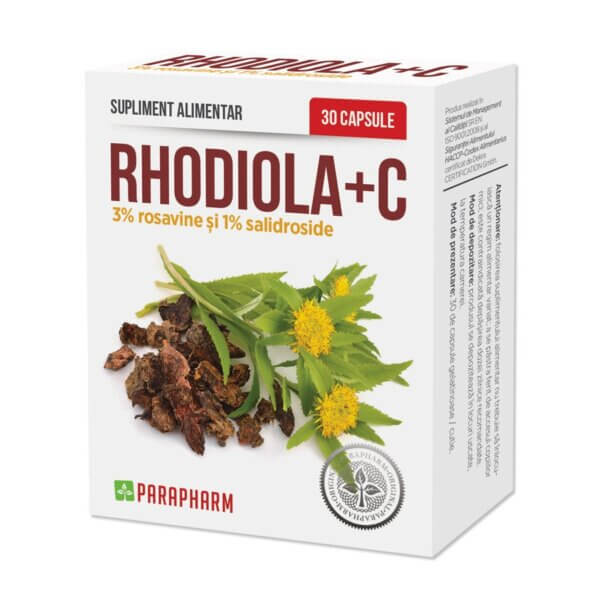 Rhodiola C, 30 capsule, Parapharm