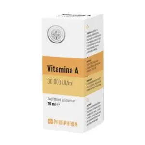 Vitamina A, 30000 UI/ml, 10 ml, Parapharm