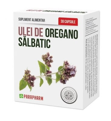 Ulei de oregano sălbatic, 30 capsule, Parapharm