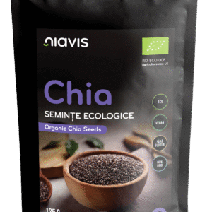 Chia Semințe Ecologice/BIO, 125g, Niavis