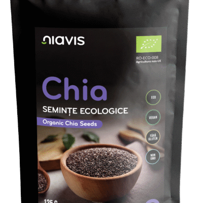 Chia Semințe Ecologice/BIO, 125g, Niavis