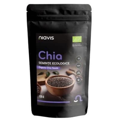 Chia Semințe Ecologice/BIO, 125g – Niavis