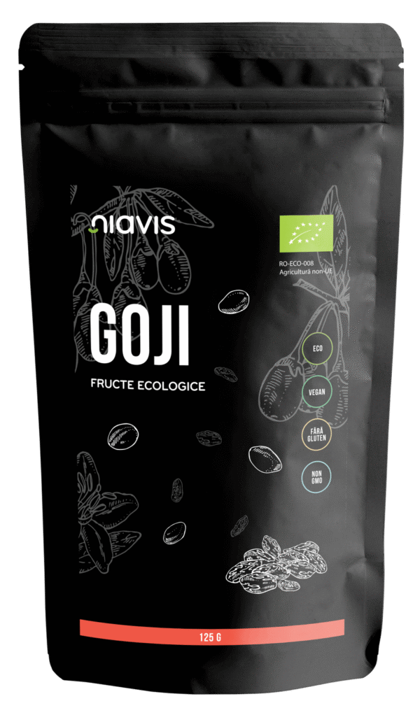 Fructe de Goji Ecologice/BIO, 125g, Niavis