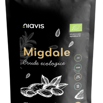 Migdale crude Ecologice/Bio, 125g, Niavis