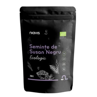 Semințe de Susan Negru Ecologic/BIO, 250g – Niavis