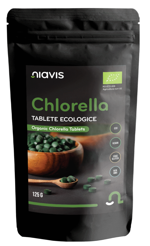 Chlorella Tablete Ecologice/BIO 125g