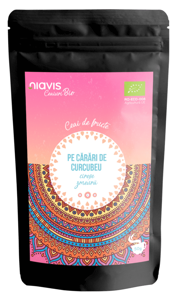 Ceai Ecologic/BIO "Pe Cărări de Curcubeu", 50g, Niavis