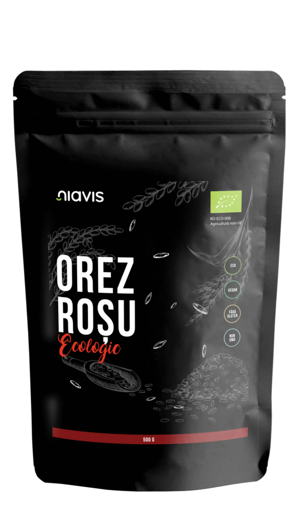 Orez Roșu Ecologic/BIO, 500g, Niavis