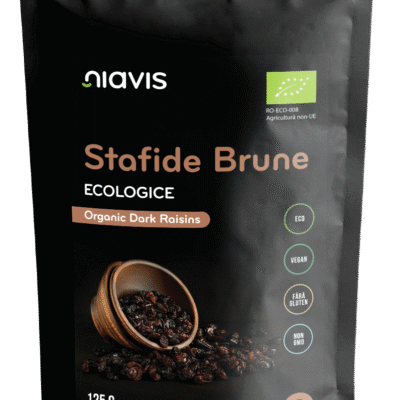 Stafide Brune Ecologice/BIO, 125g, Niavis