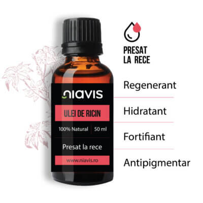 Ulei de Ricin, 50ml, Niavis