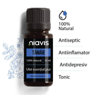 Ulei esențial de tămâie, 10ml, Niavis